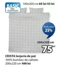 CRISTA lenjerie de pat