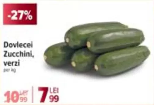 Dovlecei Zucchini, verzi
