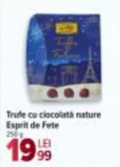 Trufe cu ciocolată nature