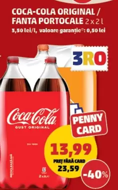 Coca Cola - COCA-COLA ORIGINAL/ FANTA PORTOCALE