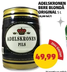 BERE BLONDĂ ORIGINAL 5L