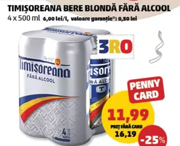 BERE BLONDĂ FĂRĂ ALCOOL