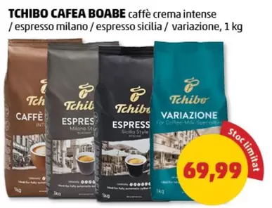 Tchibo - CAFEA BOABE caffè crema intense / espresso milano / espresso sicilia / variazione