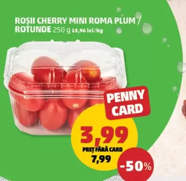 ROSI CHERRY MINI ROMA PLUM ROTUNDE