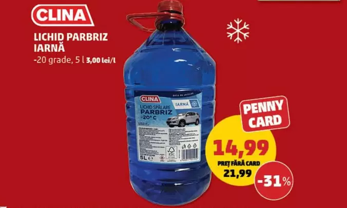 LICHID PARBRIZ IARNĂ