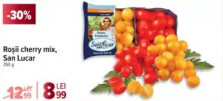 Roșii cherry mix, San Lucar