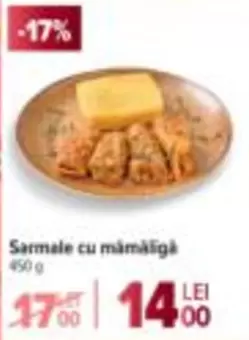 Sarmale cu mămăligă
