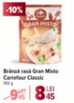 Brânză rasă Gran Misto