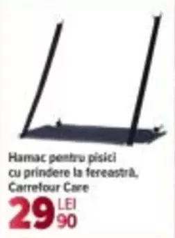 Hamac pentru pisici cu prindere la fereastră