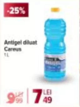 Antigel diluat