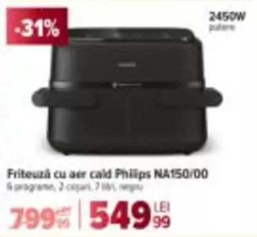 Philips - Friteuză cu aer cald NA150/00