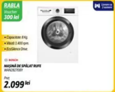 Bosch - MASINA DE SPALAT RUFE WAN282708Y