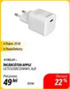 Apple - ÎNCĂRCĂTOR APPLE UCTC1USBC20WHK ALB