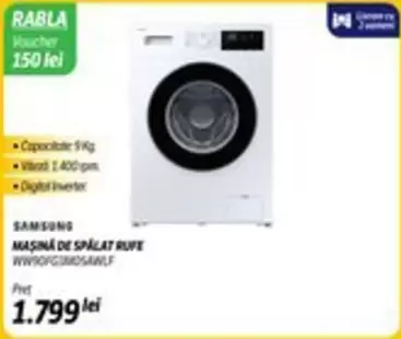 MAŞINA DE SPALAT RUFE WW90FGIW0SAWLF
