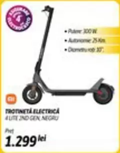 Electrica - 4 LITE 2ND GEN NEGRU