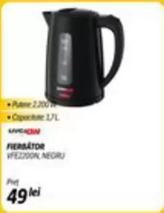 FIERBĂTOR VFE2200K NEGRU