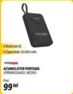 ACUMULATOR PORTABIL VP8WW20KA01 NEGRU