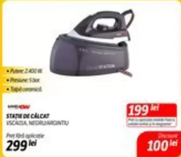 STAȚIE DE CALCAT VSCAQUA, NEGRLJARGINTIU