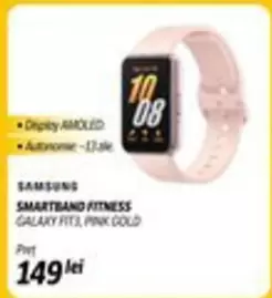 SMARTBAND FITNESS GALAXY FIT3, PINK GOLD