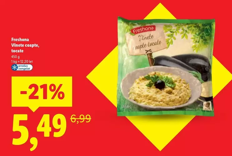 Vinete coapte, tocate