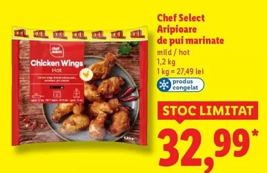 Aripioare de pui marinate