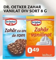 Dr.Oetker - ZAHAR VANILAT DIV SORT 8 G