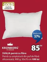 SVALIA pernă cu fibre
