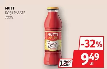 Mutti - ROȘII PASATE