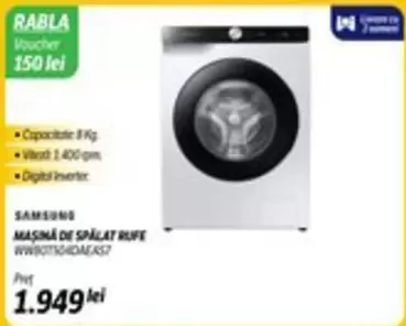 MASINA DE SPALAT RUFE WW90T504DAE/S7