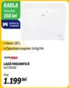 LADA FRIGORIFICA VUF290AE