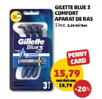 BLUE 3 COMFORT APARAT DE RAS