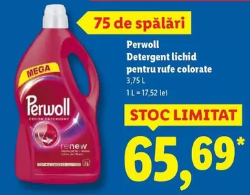 Detergent lichid pentru rufe colorate