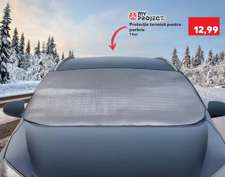 Protectie termica pentru parbriz