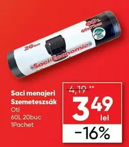 Saci menajeri Szemeteszsák