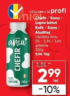 Chefir/Sana/ Lapte bătut Kefir/Sana/ Aludttej