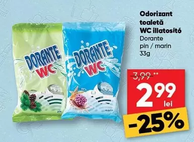 WC illatosító