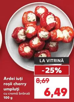 Ardei iuți roşii cherry umpluţi
