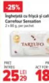 înghețată cu frișcă şi cali