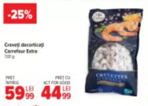 Creveți decorticați