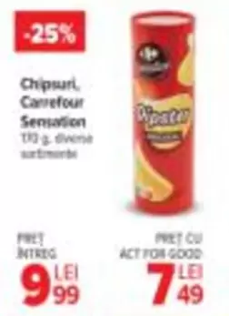 Chipsuri, Sensation