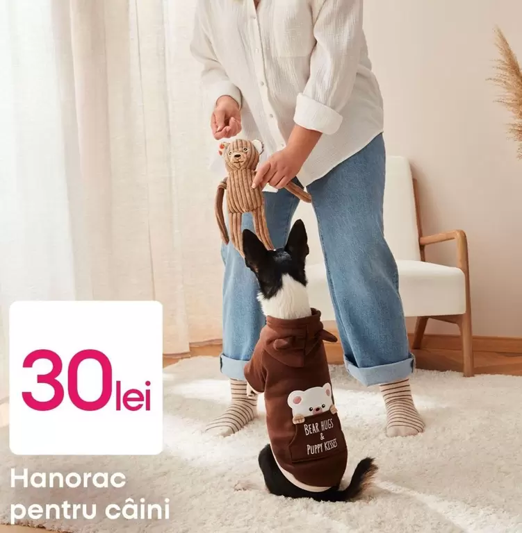 Hanorac pentru câini