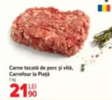 Carne tocată de porc și vită