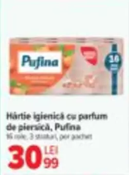 Hârtie igienică cu parfum de piersică