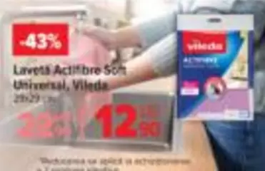 Lavetă Actifibre Soft Universal