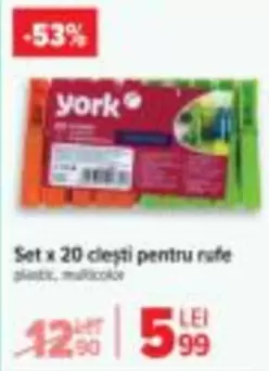 cleşti pentru rufe
