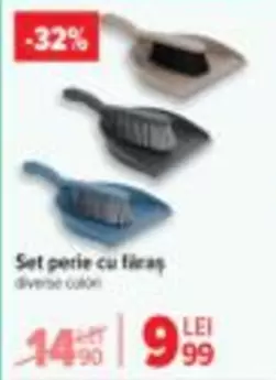 Set perie cu făraș