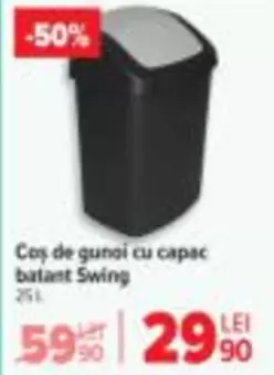 Coș de gunoi cu capac batant Swing