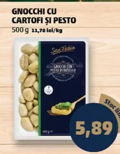 GNOCCHI CU CARTOFI ȘI PESTO