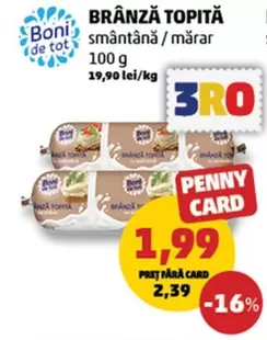 BRÂNZĂ TOPITĂ