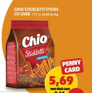 Chio - STICKLETTI STICKS CU SARE